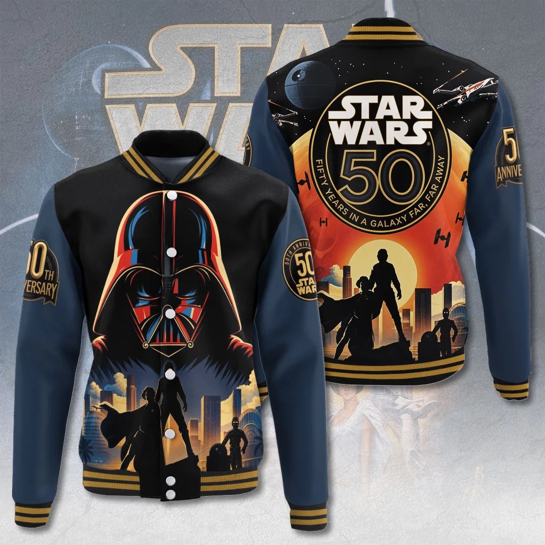 Star Wars 50th Anniversary Varsity Jacket – TMTHU9381