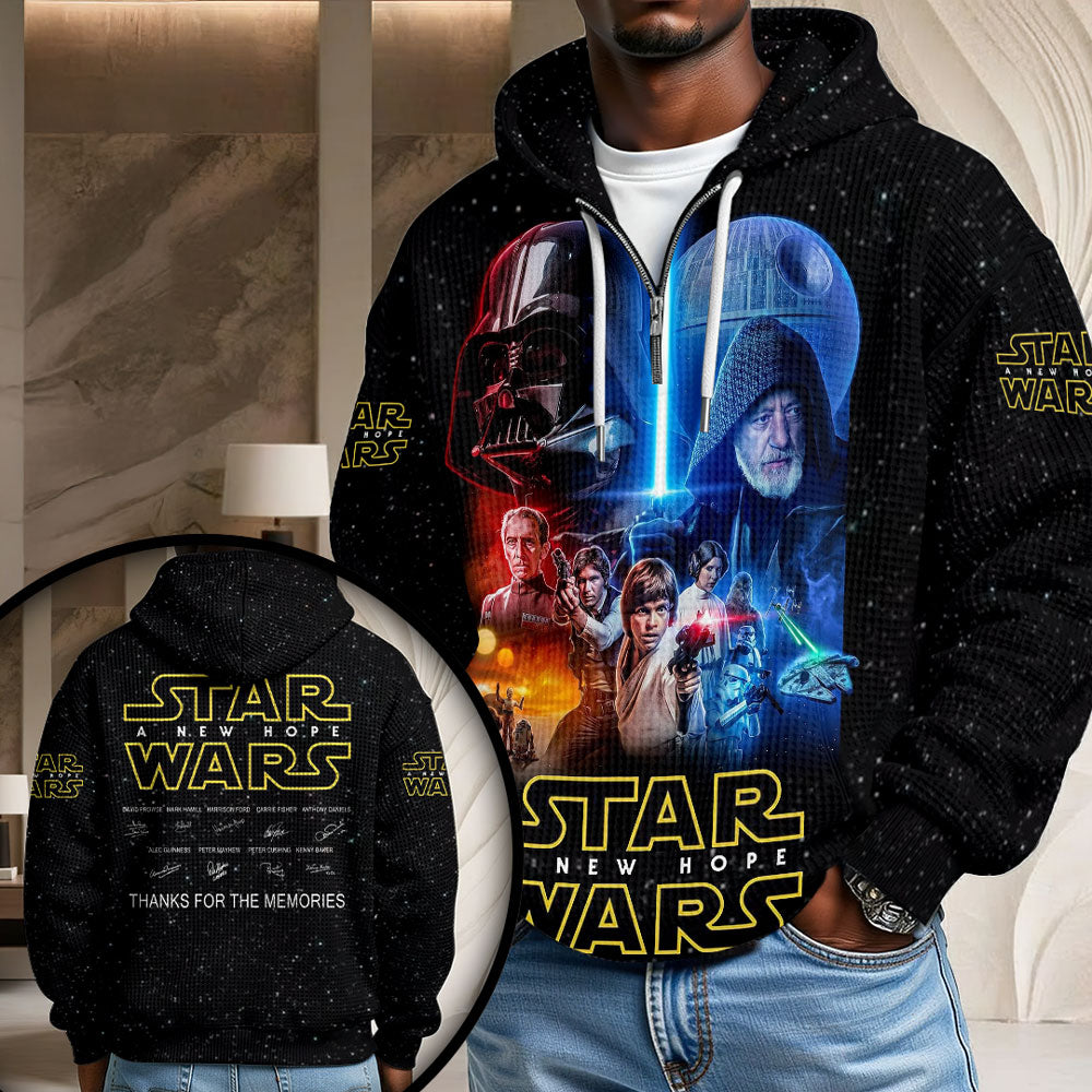 Star Wars 50th Anniversary 3D Unisex Waffle Hoodie – TMTHU2624