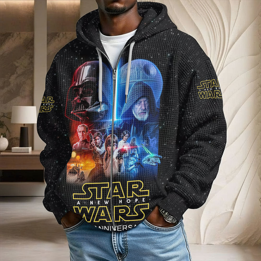 Star Wars 50th Anniversary 3D Unisex Waffle Hoodie – TMTHU2624