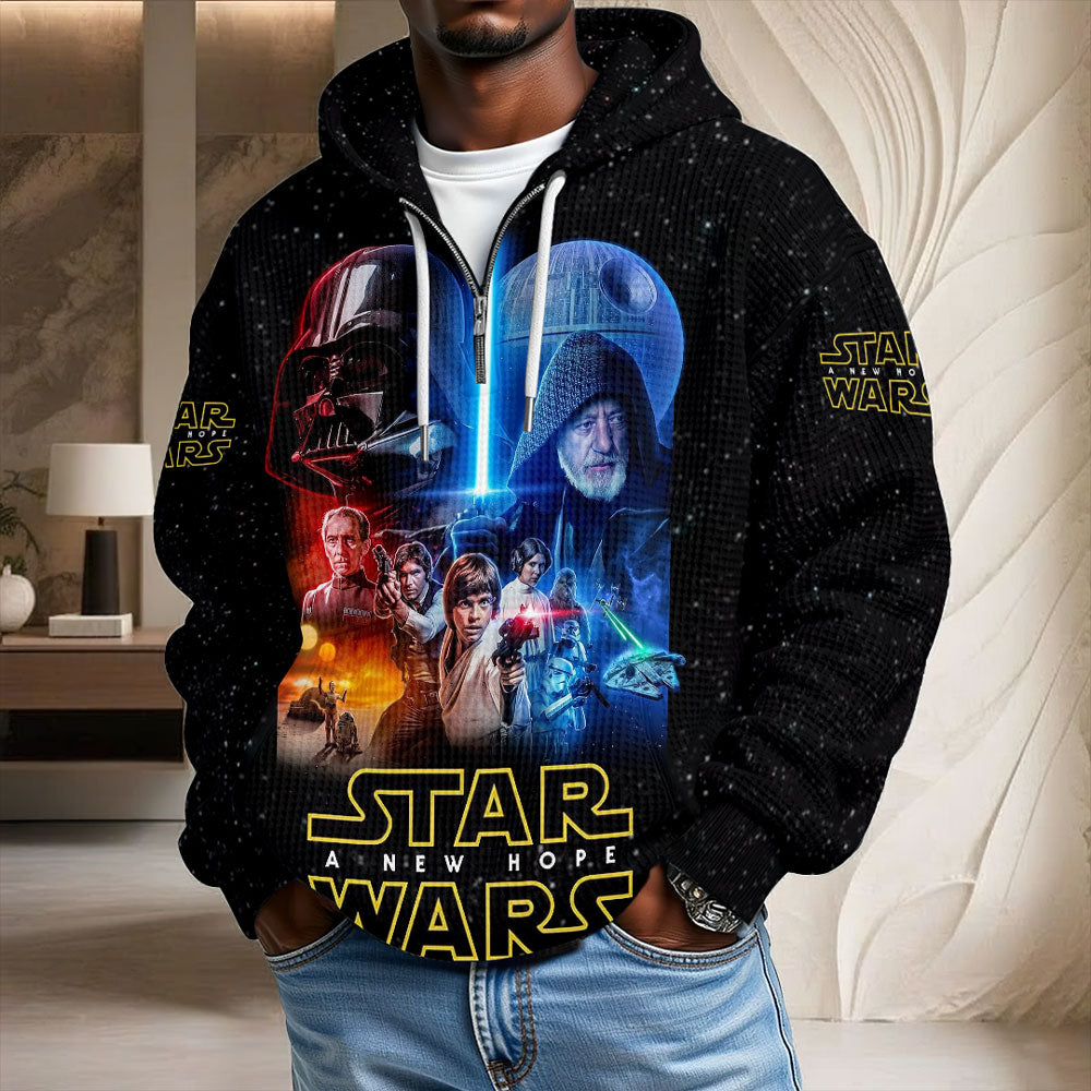 Star Wars 50th Anniversary 3D Unisex Waffle Hoodie – TMTHU2624