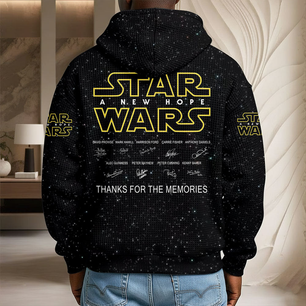 Star Wars 50th Anniversary 3D Unisex Waffle Hoodie – TMTHU2624