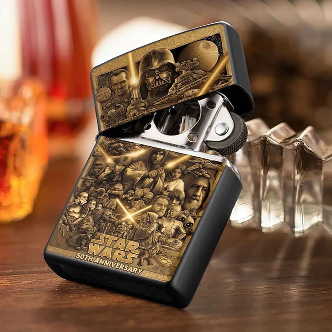 Star Wars 50th Anniversary Zippo Lighter Case (No Insert) – TMTHU6057