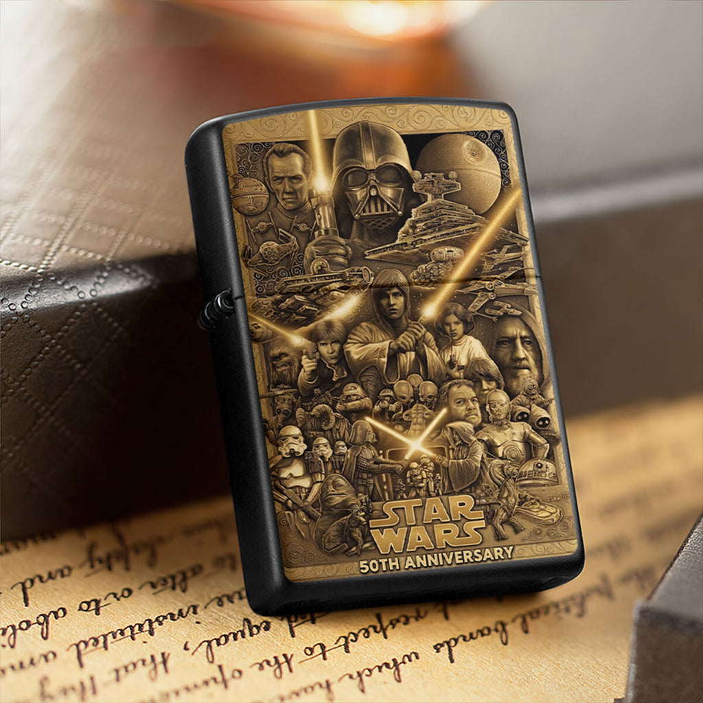 Star Wars 50th Anniversary Zippo Lighter Case (No Insert) – TMTHU6057