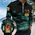 Star Wars 50th Anniversary Zip Polo Shirt – HOATT17287