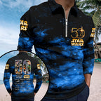 Star Wars 50th Anniversary Zip Polo Shirt – HOATT17545