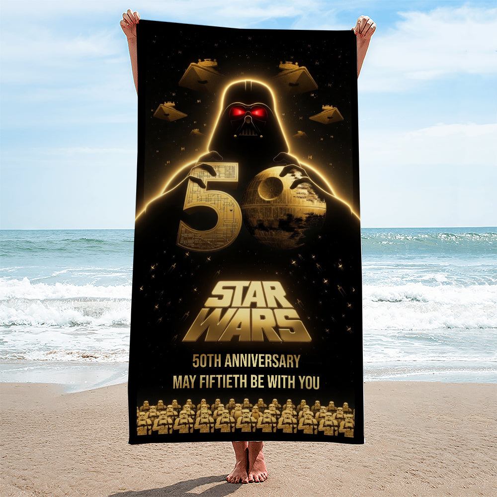 Star Wars x Darth Vader 50th Anniversary Rectangle Beach Towel – TMTHU5984