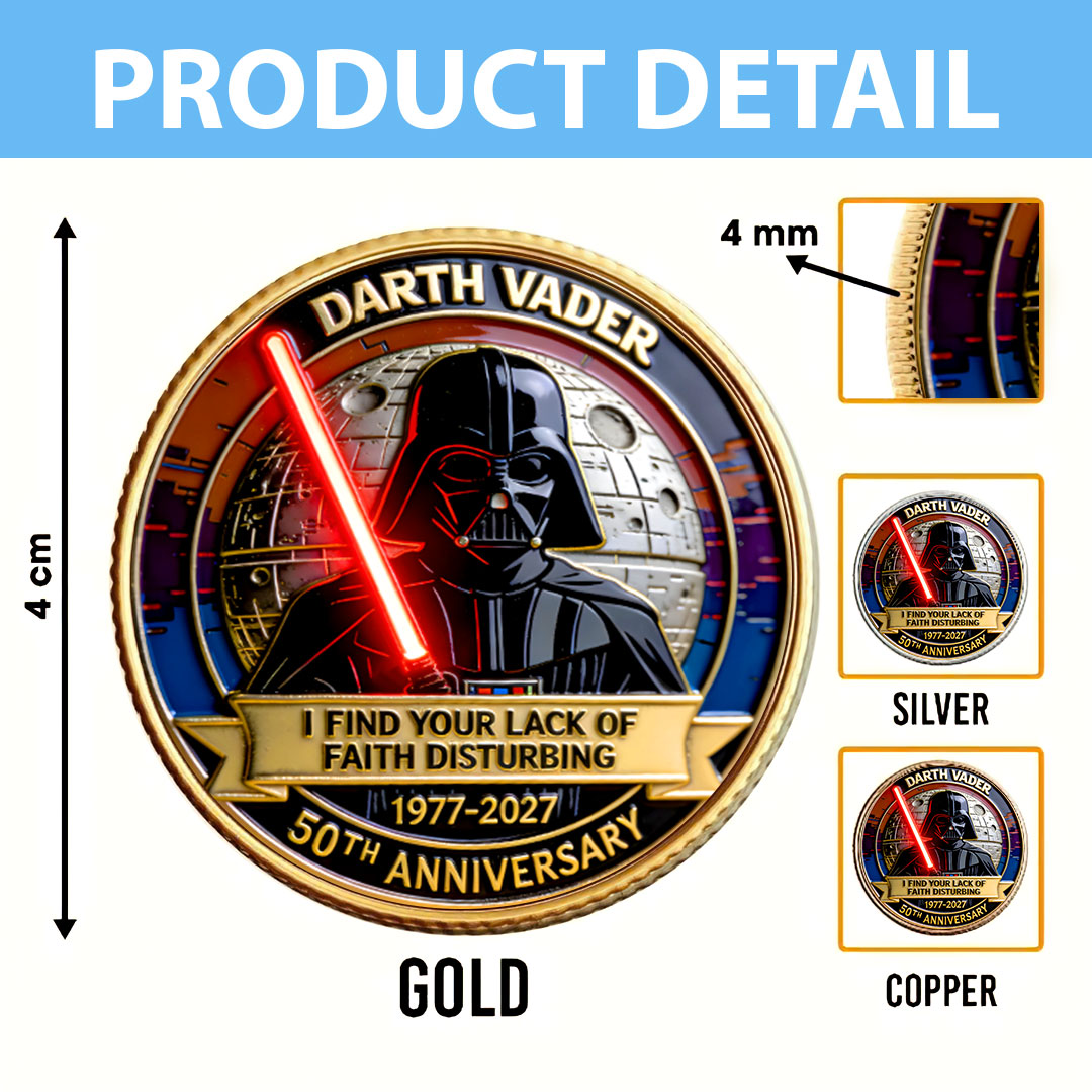 Star Wars 50th Anniversary Commemorative Coin – HOATT16585