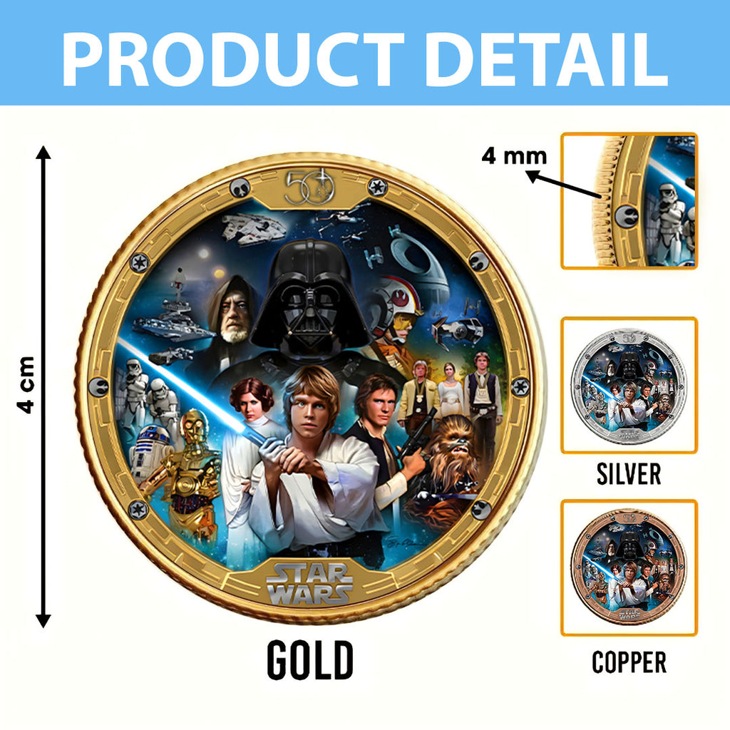 Star Wars 50th Anniversary Commemorative Coin – HOATT17092
