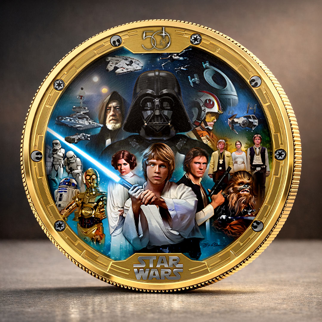 Star Wars 50th Anniversary Commemorative Coin – HOATT17092
