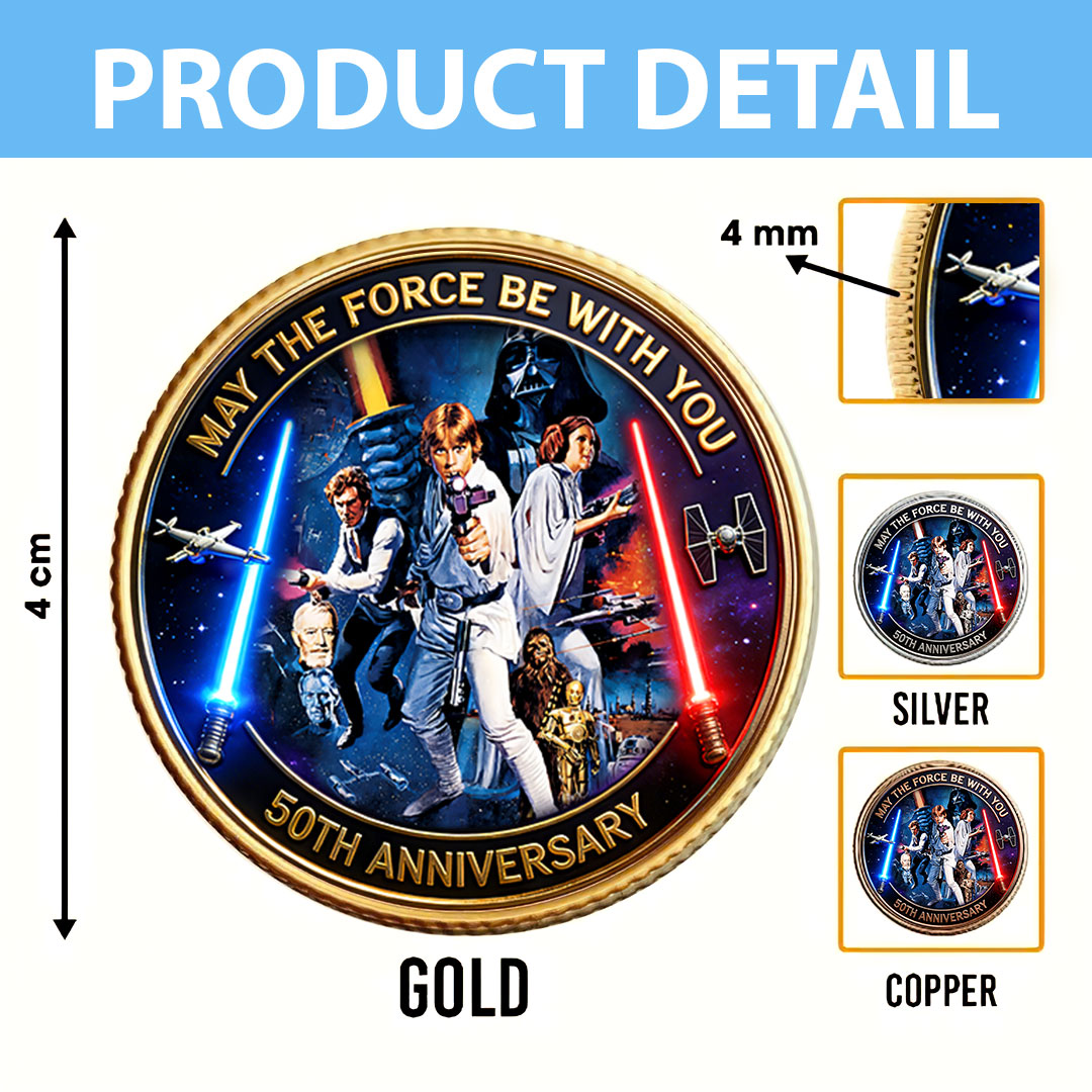 Star Wars 50th Anniversary Commemorative Coin – HOATT17105