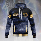 Star Wars 50th Anniversary Hooded Baseball Jacket – HOATT13767