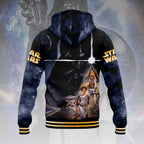 Star Wars 50th Anniversary Hooded Baseball Jacket – HOATT13767