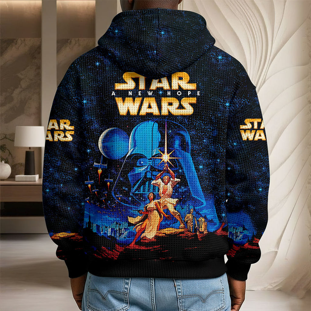 Star Wars 50th Anniversary 3D Unisex Waffle Hoodie – HOATT14952