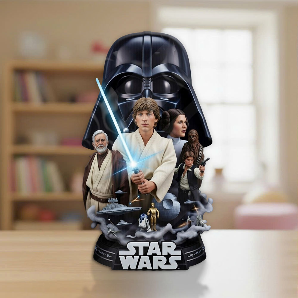Star Wars Custom Shape Acrylic Plaque – TMTHU3817