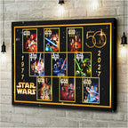 Star Wars Rectangle Canvas With Inner Frame – HOATT17144