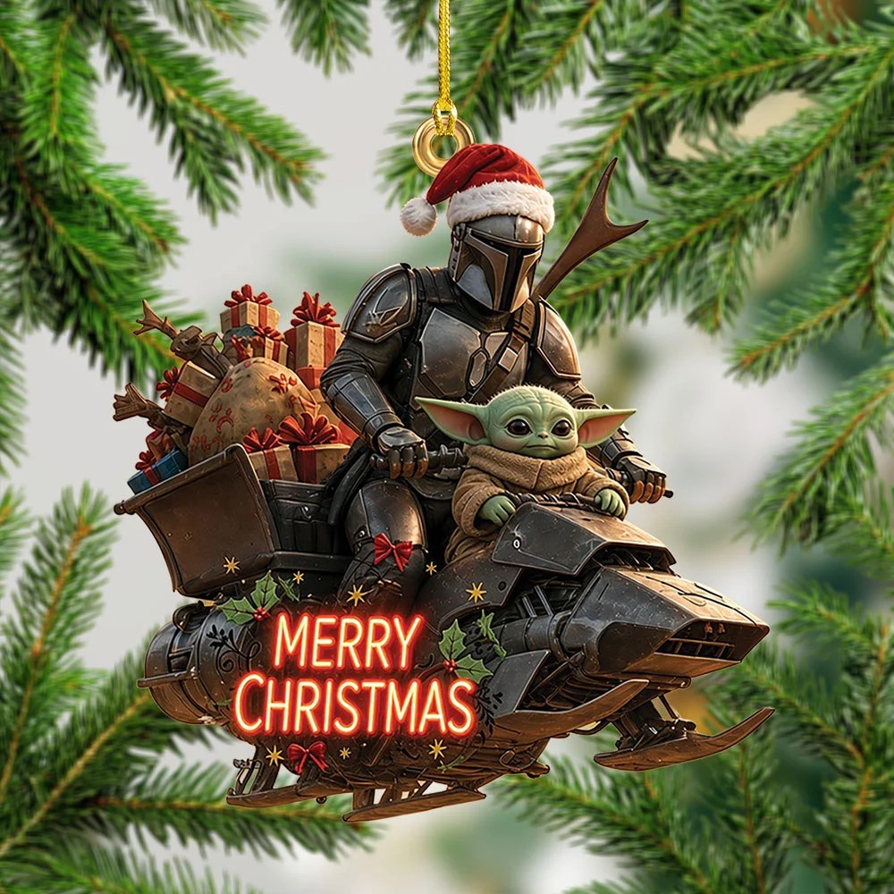 Star Wars Custom Shape 2-side Printed Acrylic Ornament – TMTHU10231
