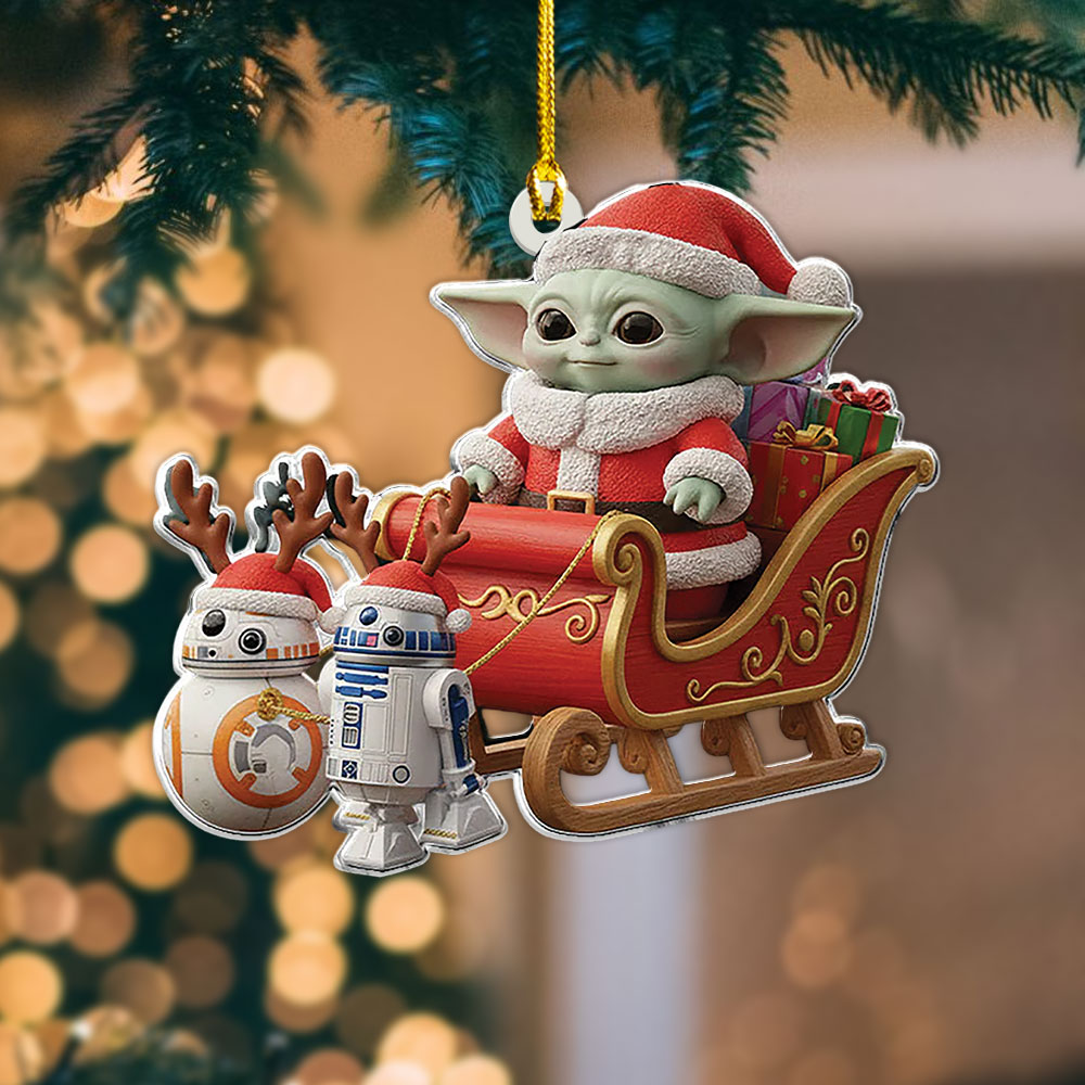Star Wars Custom Shape 2-sided Acrylic Ornament – MAITM13418