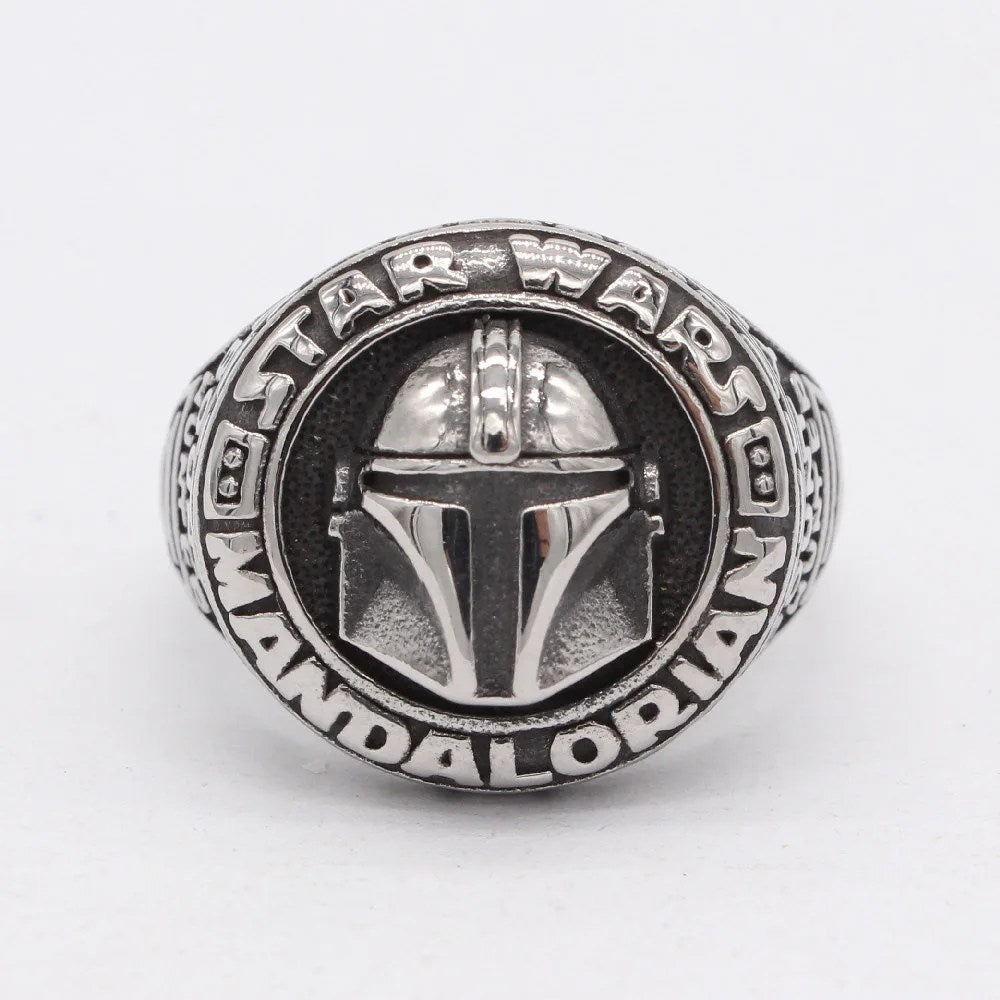 Star Wars Mandalorian Stainless Steel Ring – MAITMDROP136