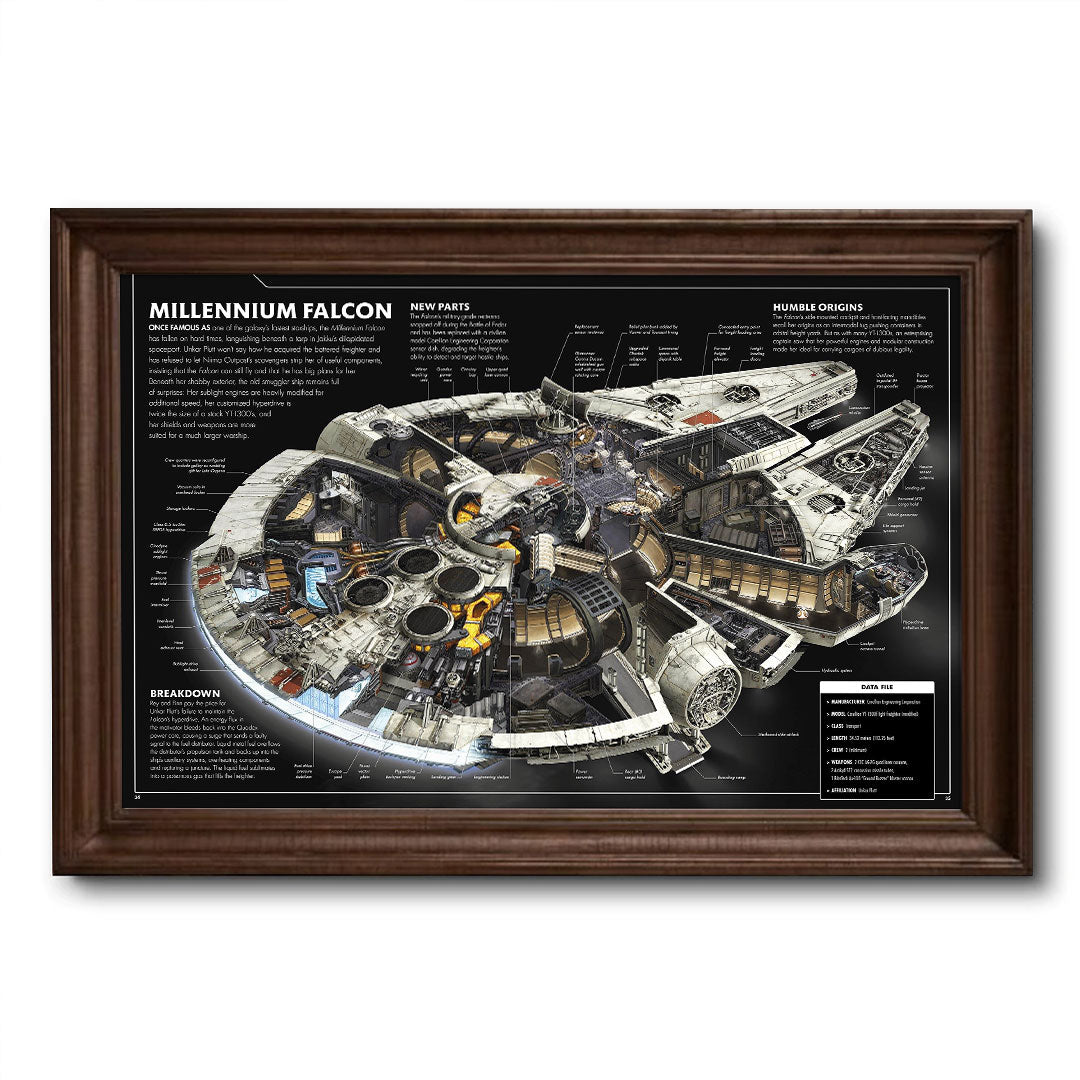 Star Wars Rectangle Canvas With Inner Frame – TMTHU7202