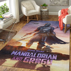 Star Wars: The Mandalorian and Grogu Rectangular Rug – HOATT18213