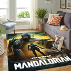 Star Wars x Mandalorian Rectangular Rug – TMTHU6420