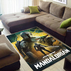 Star Wars x Mandalorian Rectangular Rug – TMTHU6420