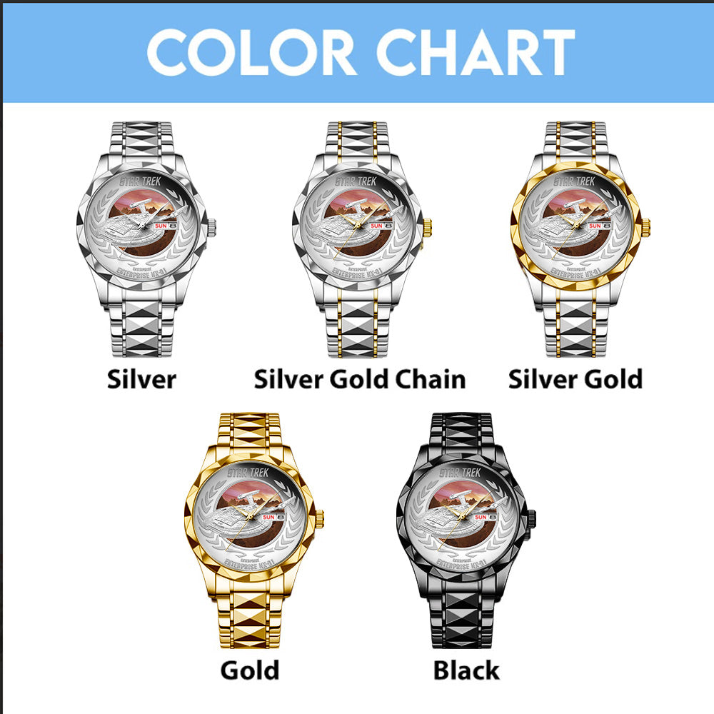 Star Trek Alloy Luxury Quartz Watch – TANTN17227