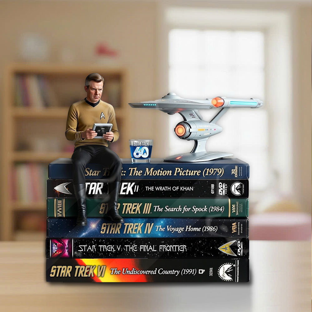 Star Trek 60th Anniversary Custom Shape Acrylic Plaque – TMTHU4207