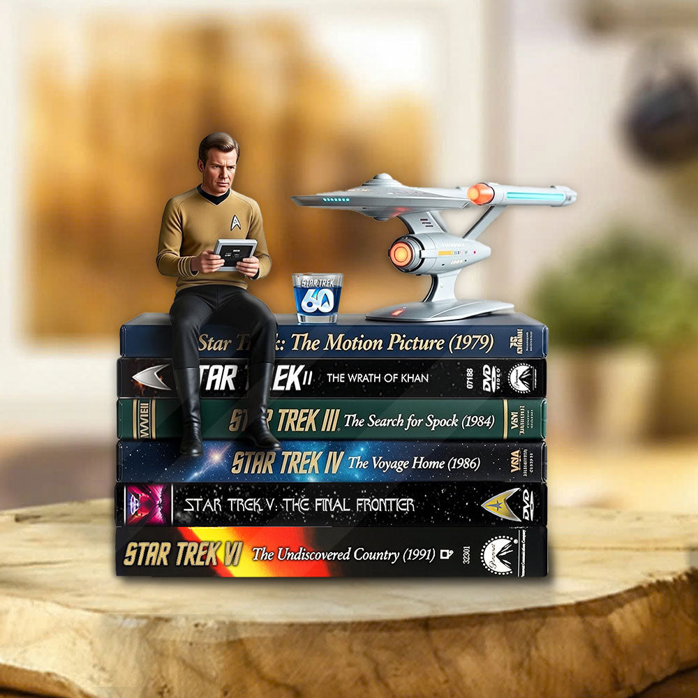 Star Trek 60th Anniversary Custom Shape Acrylic Plaque – TMTHU4207