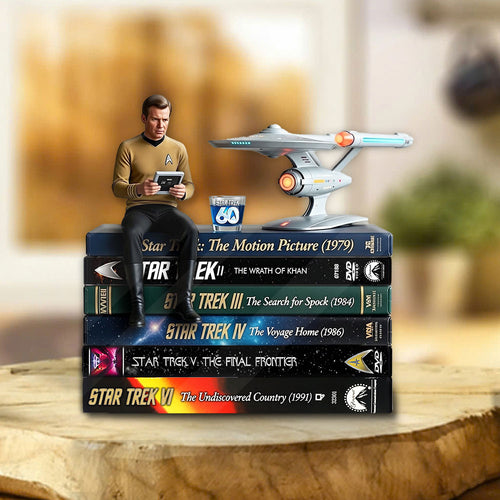 Star Trek 60th Anniversary Custom Shape Acrylic Plaque – TMTHU4207
