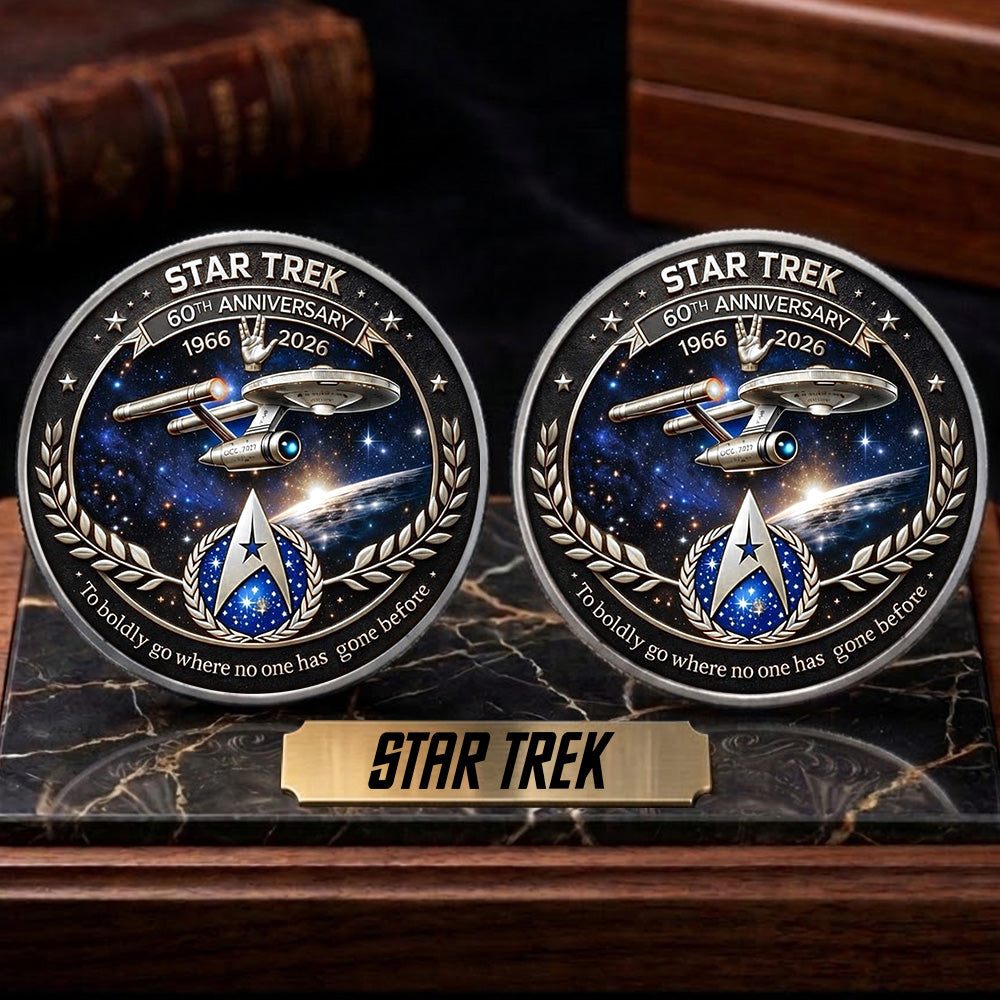Star Trek 60th Anniversary Commemorative Coin – GNE5406