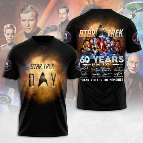 Star Trek 60th Anniversary 3D Apparel – TANTN21236