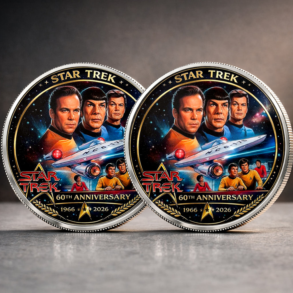 Star Trek 60th Anniversary 2026 Commemorative Coin – TMTHU1322