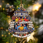 Star Trek 60th Anniversary Custom Shape 2-side Printed Acrylic Ornament – HOATT21522
