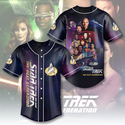 Star Trek: The Next Generation Baseball Jersey – HOATT12491