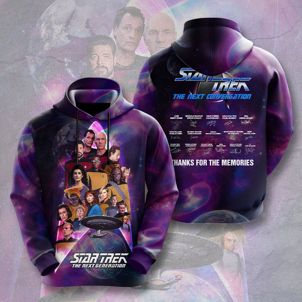 Star Trek The Next Generation 3D Apparel – TMTHU1707