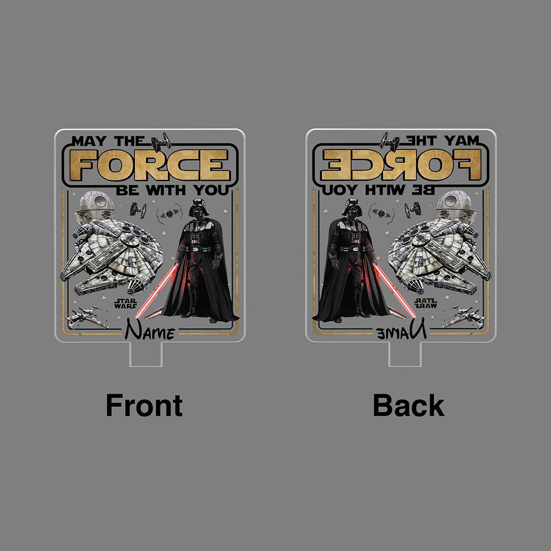 Personalized Star Wars Custom Shape Spring Acrylic Standee – GNE6392