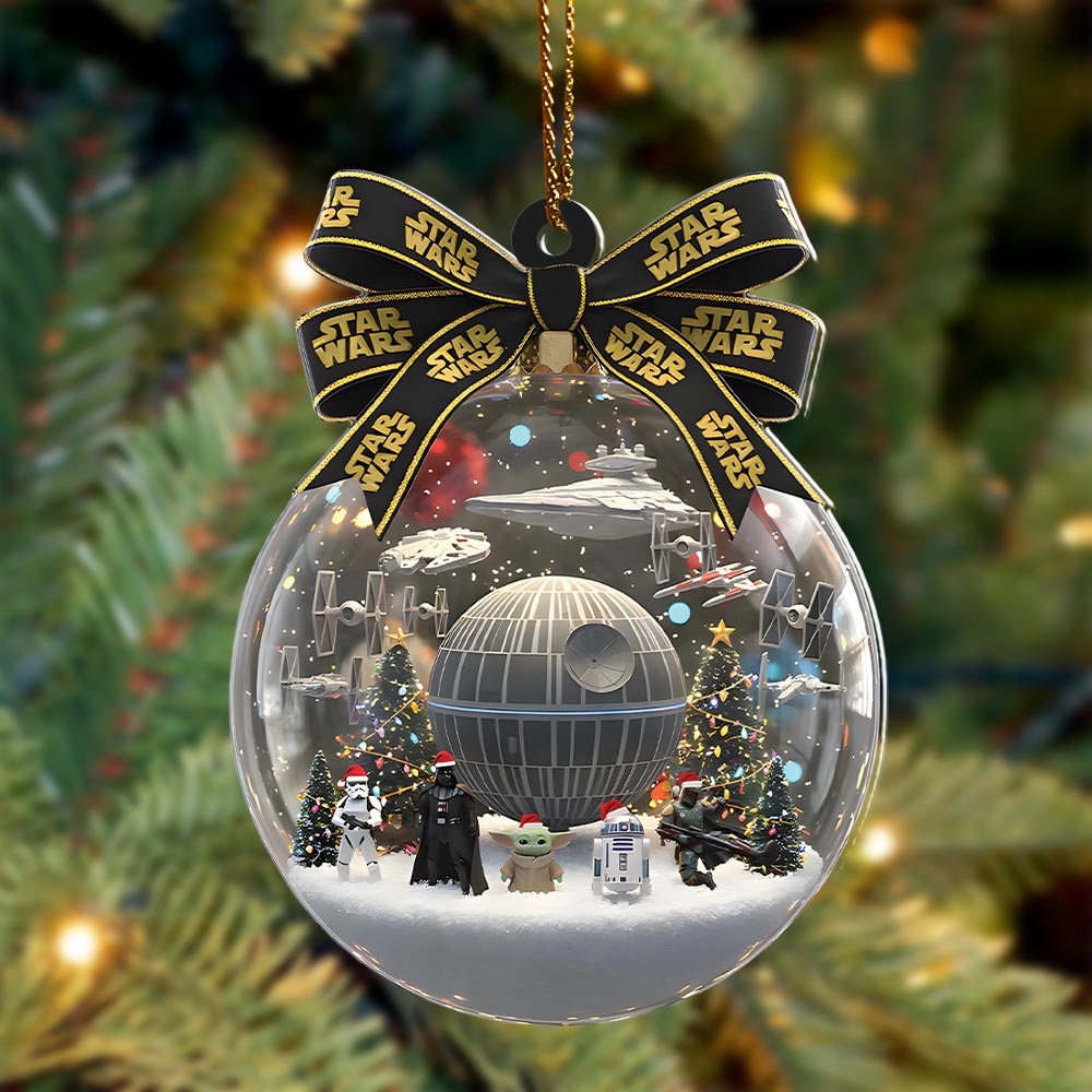 Star Wars Custom Shape 2-sided Acrylic Ornament – HOATT14038