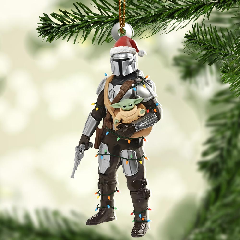 Star Wars Custom Shape 2-sided Acrylic Ornament – HOATT14592