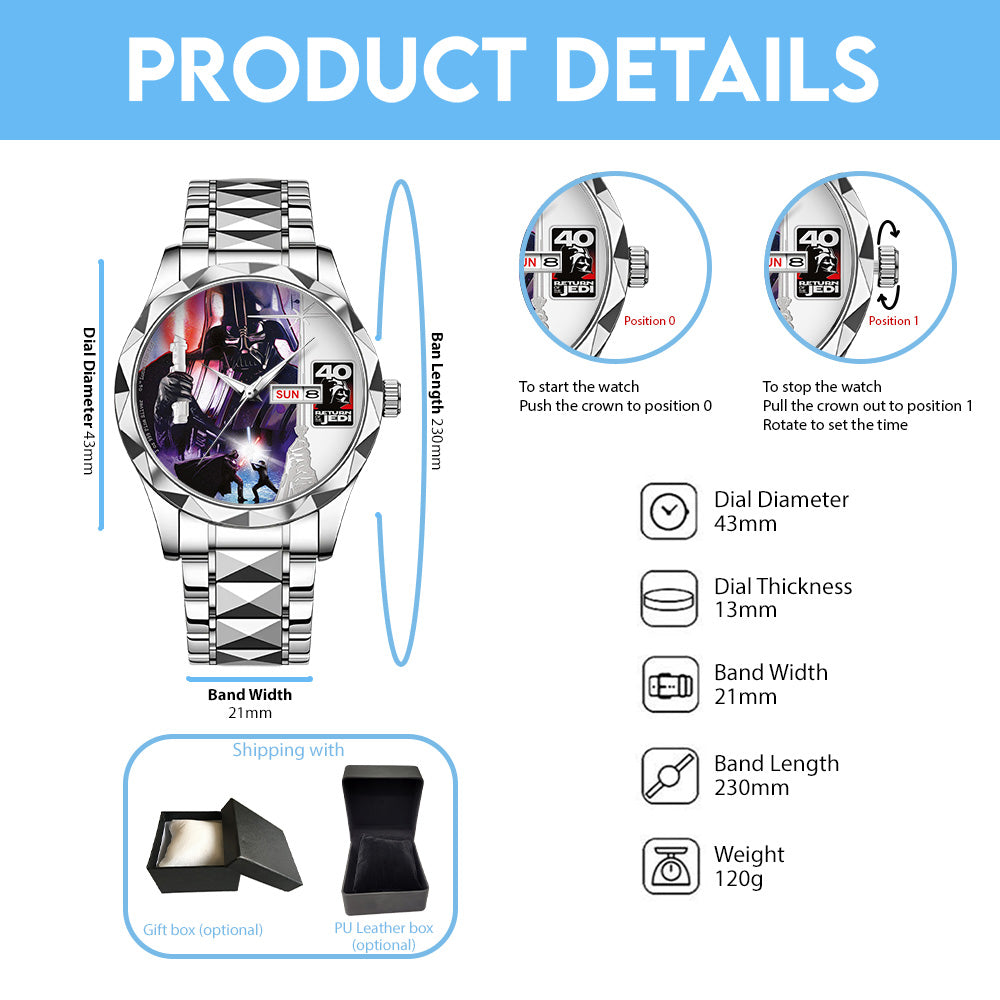 Star Wars Alloy Luxury Quartz Watch – TANTN 15305