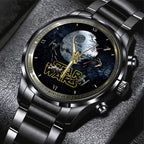 Star Wars Black Stainless Steel Watch – GNE 386