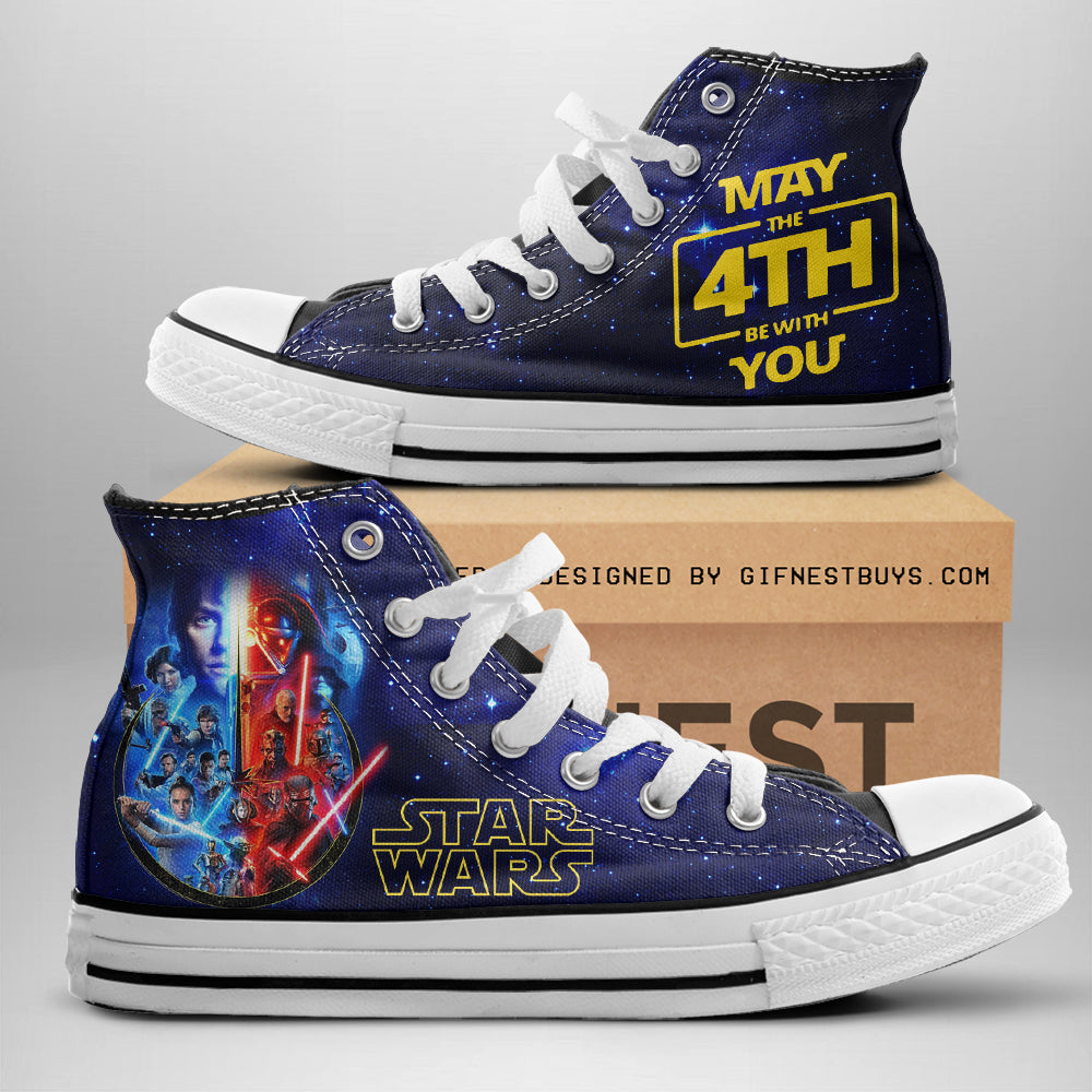Star Wars High Top Canvas Shoes – GNE 341