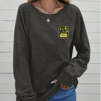 Star Wars Round Neck Raglan Sleeve Sweatshirt – TANTN22637