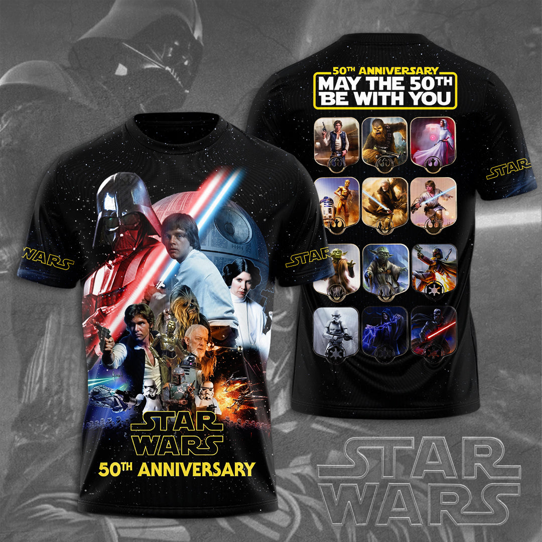 Star Wars 50th Anniversary 3D Apparel – TMTHU6233