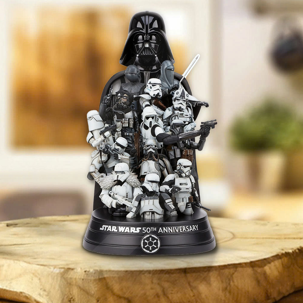 Star Wars 50th Anniversary Custom Shape Acrylic Plaque – TMTHU4203