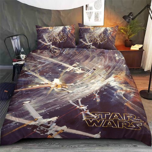 Star Wars 50th Anniversary 3-Piece Duvet Bedding Set – GNE5557