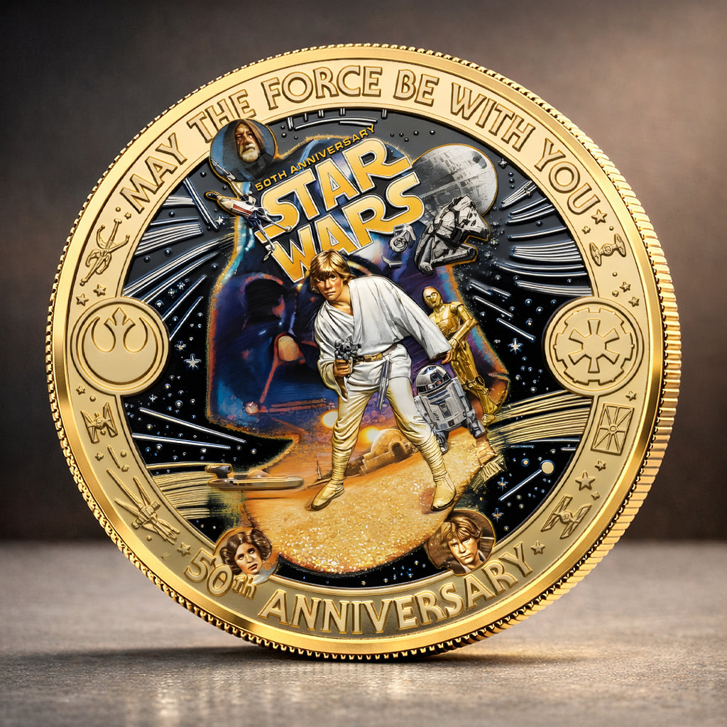 Star Wars 50th Anniversary Commemorative Coin – TMTHU4733
