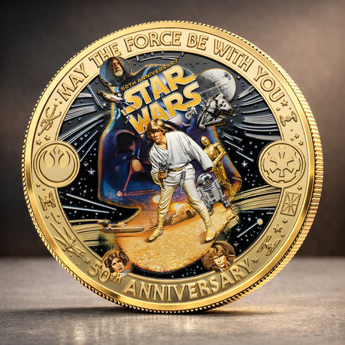 Star Wars 50th Anniversary Commemorative Coin – TMTHU4733
