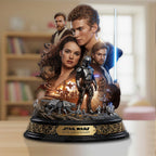 Star Wars 50th Anniversary Custom Shape Acrylic Plaque – GNE6347
