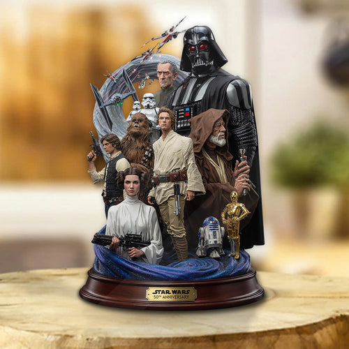 Star Wars 50th Anniversary Custom Shape Acrylic Plaque – GNE6622